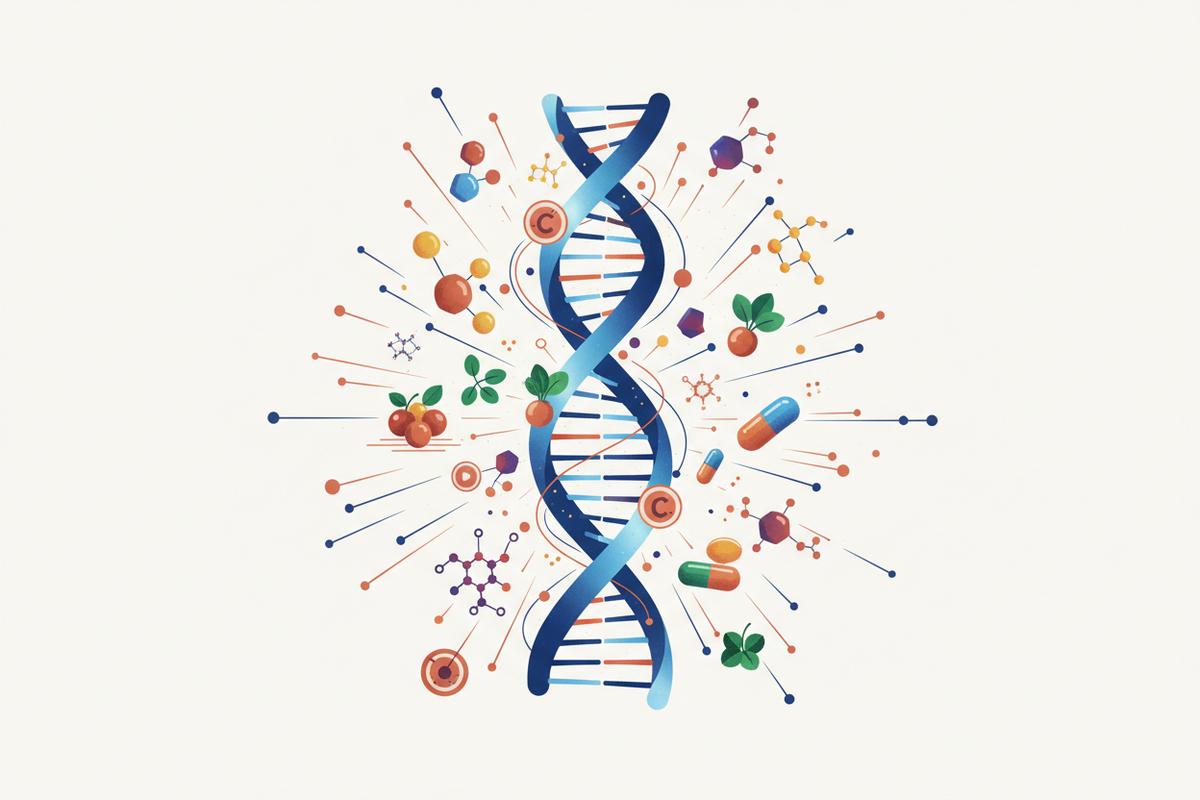 4.656 DNA Bölgesi: Aldığınız Vitaminler Genlerinizin Çalışma Biçimini Değiştirebilir mi?