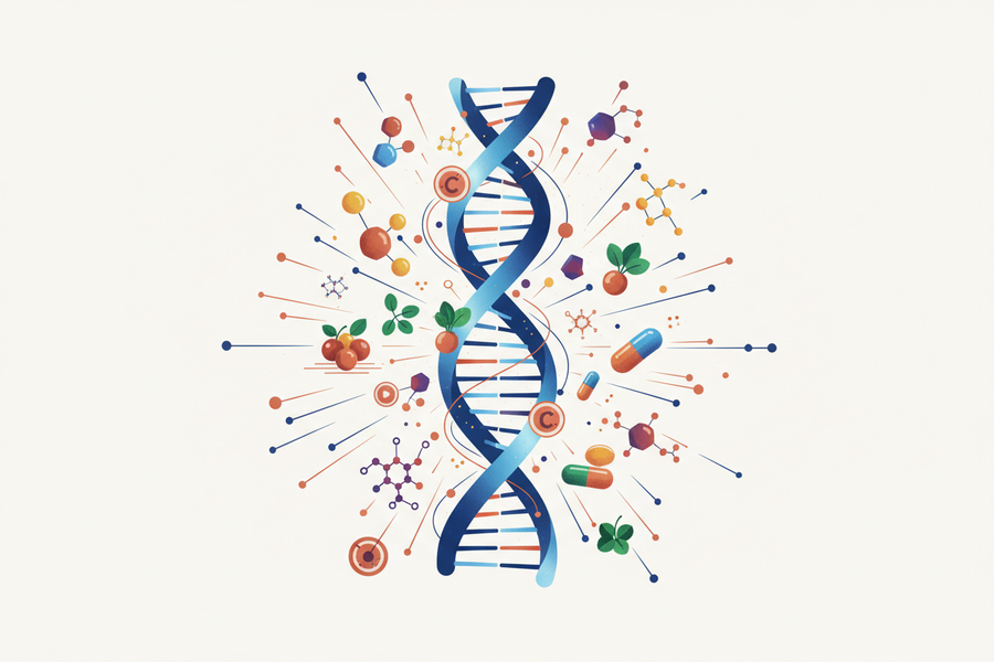 4.656 DNA Bölgesi: Aldığınız Vitaminler Genlerinizin Çalışma Biçimini Değiştirebilir mi?